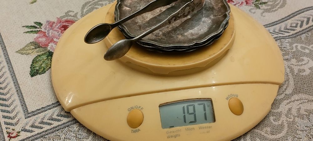 Srebne 925 szczypce do cukru