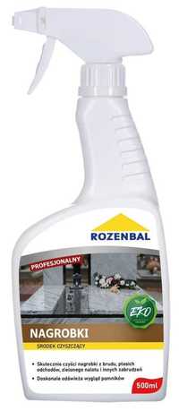 Płyn do mycia i pielęgnacji czyszczenia nagrobków Rozenbal 500 ml