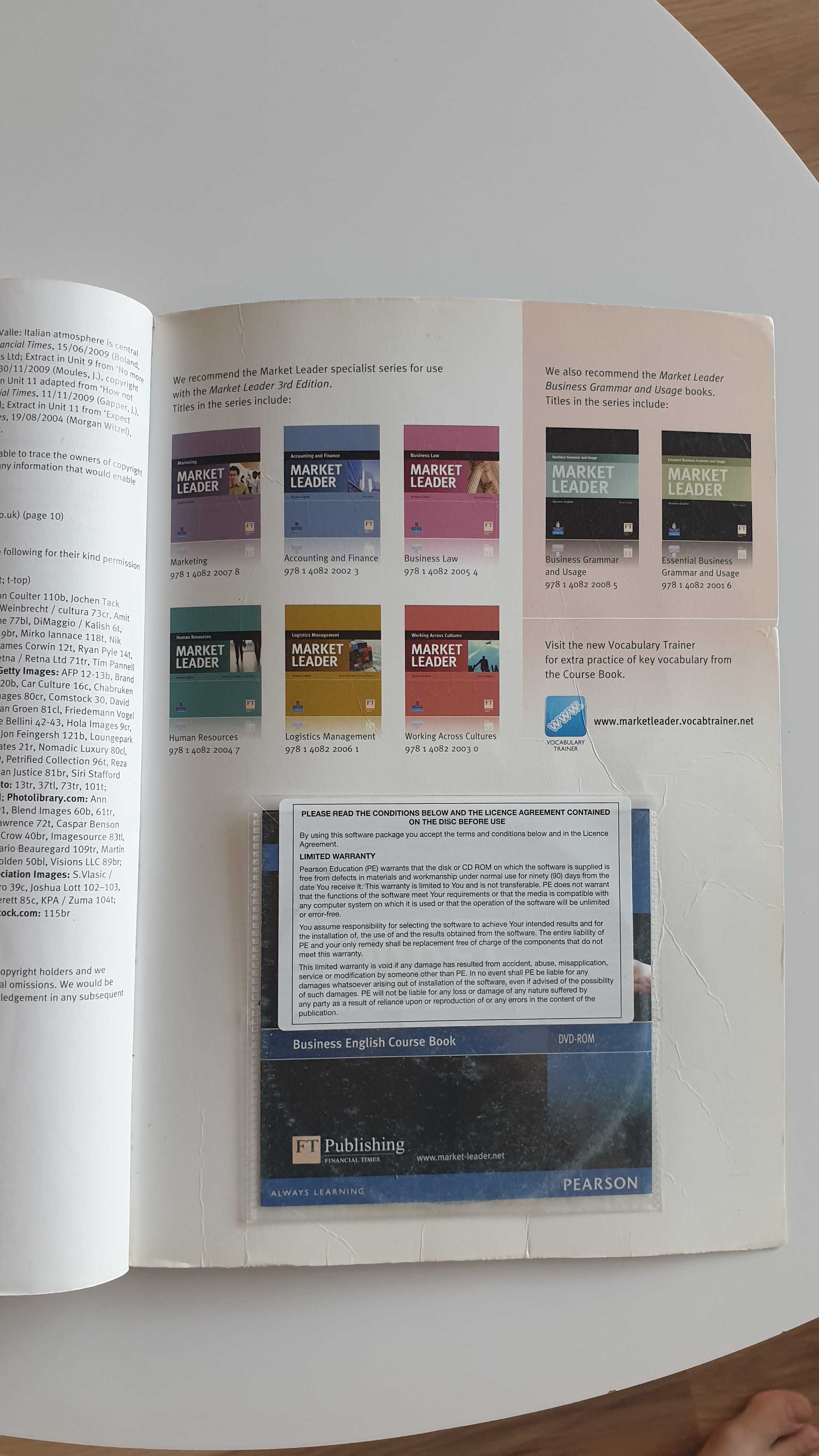 Market Leader Upper Intermediate 3rd edition, Pearson