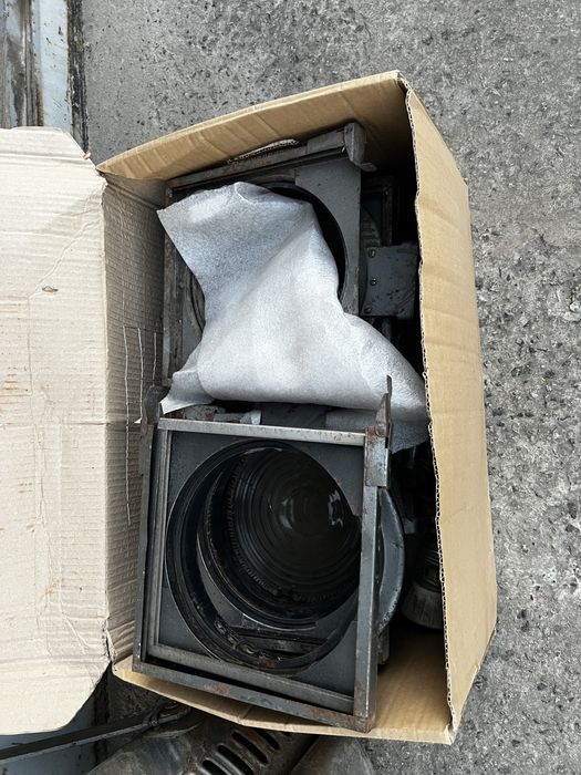 Вінтажний театральний ретро великий прожектор  ПРУ 1 лофт loft вінтаж