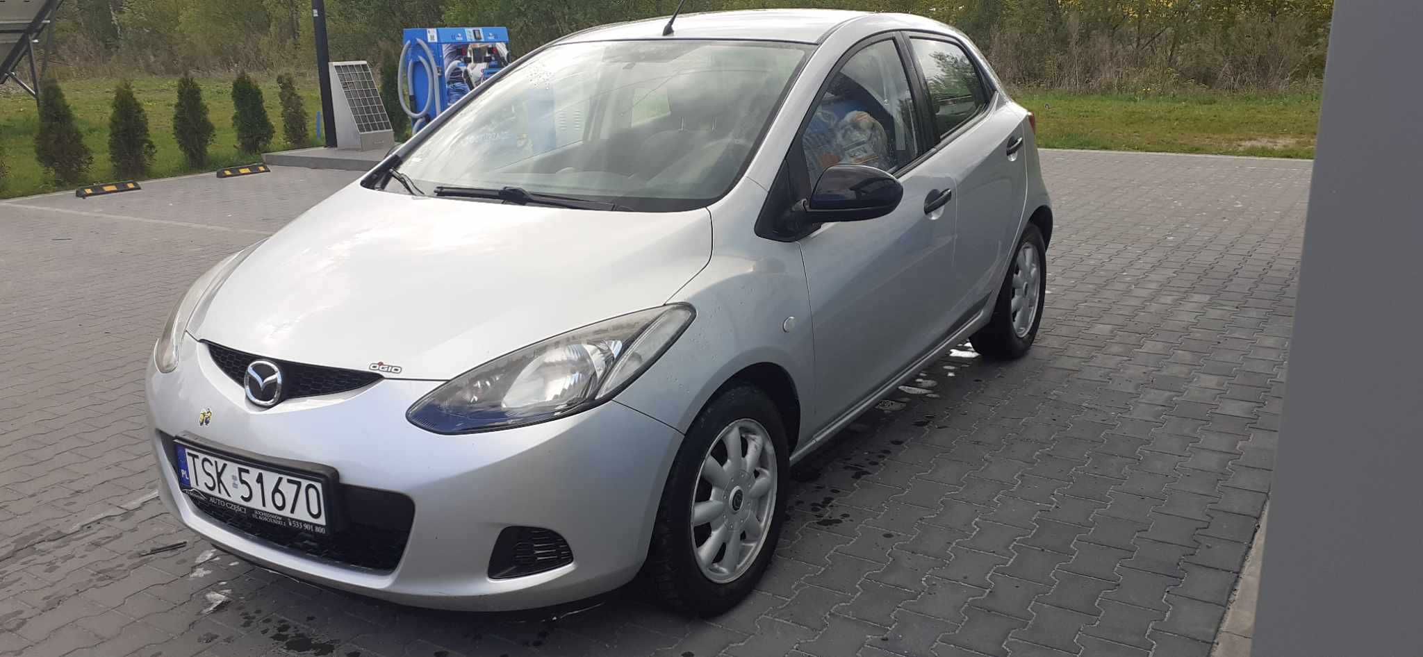 Mazda 2 2008rok, 1,3 16v, sprowadzona z Niemiec zarejestrowana