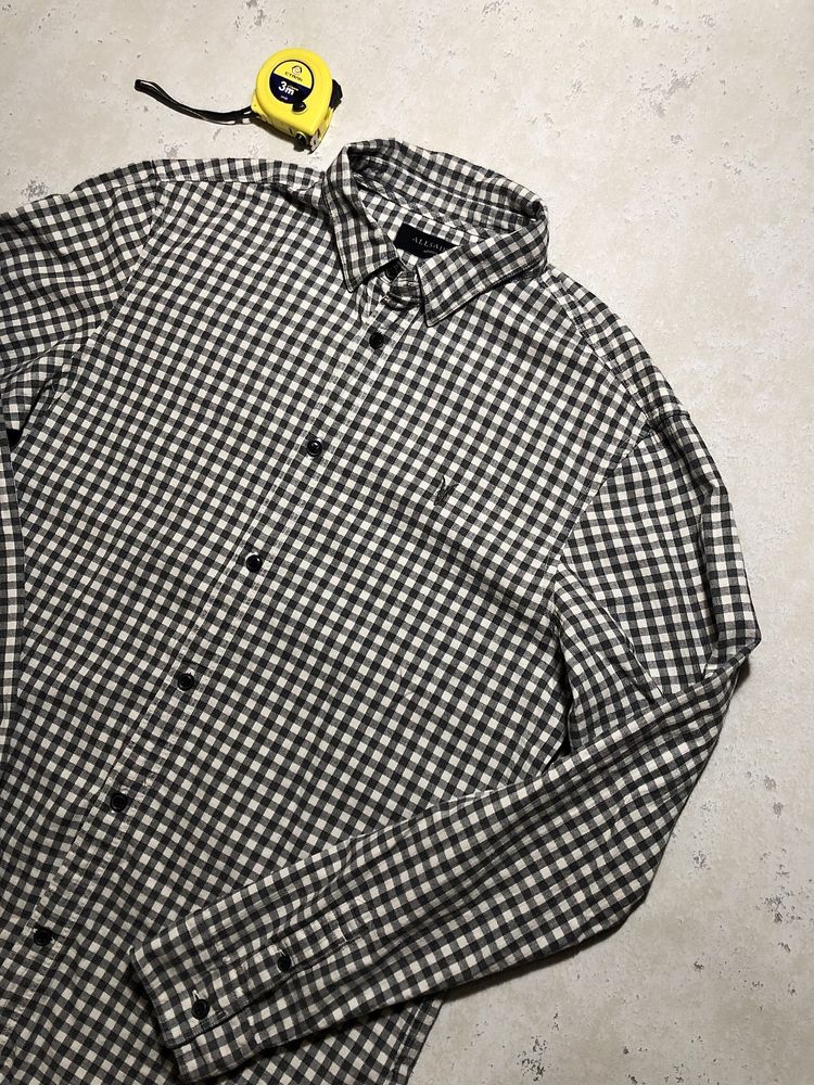 Сорочка ALLSAINTS Stowe LS Shirt casual classic vintage overshirt