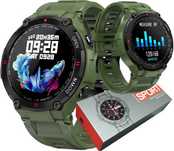 Wojskowy Zegarek Męski Smartwatch CIŚNIENIOMIERZ PULSOMETR Rozmowy PL