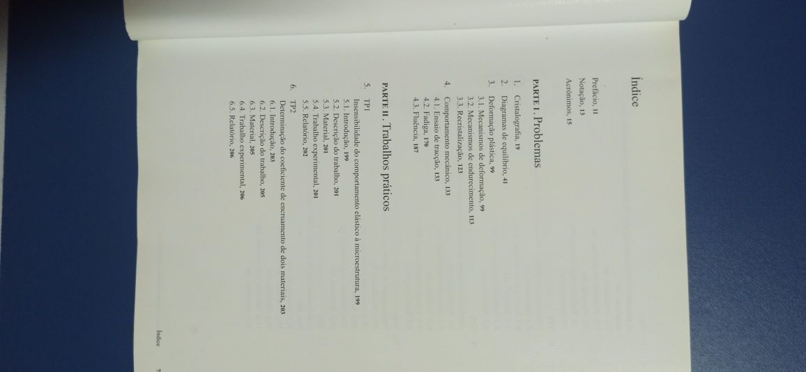 Problemas e trabalhos práticos de metalurgia