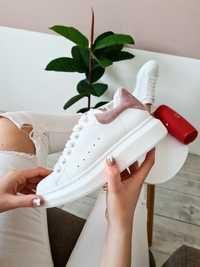 Buty Alexander McQueen White Pink 36-40 damskie trampki