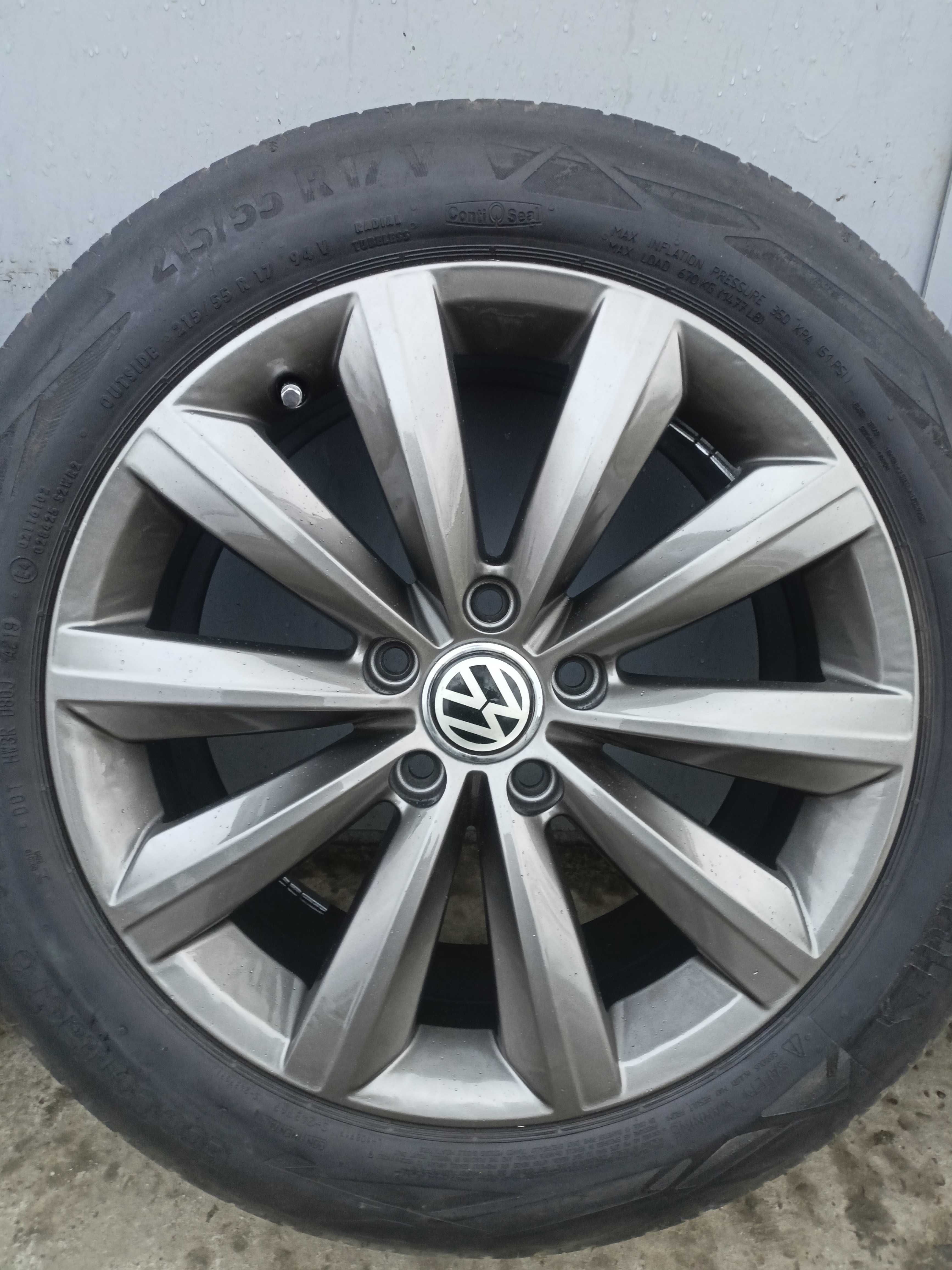 Титани Диски R17 Volkswagen Passat B7 B6 CC B8 7.5Jx17H2 ET47 Skoda