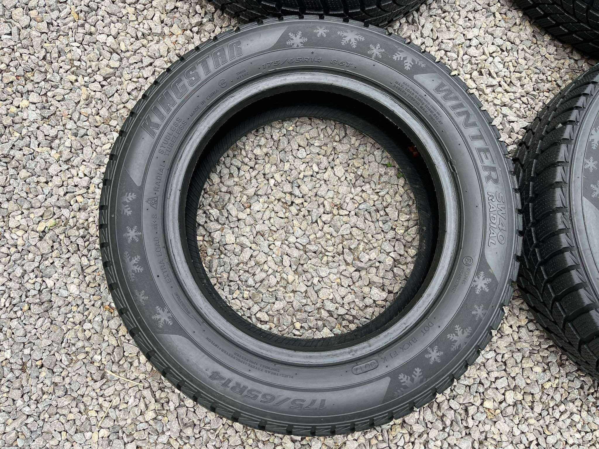 Opony 175/65R14 Kingstar Winter Radial SW40 Zima 4sztuki 7,07mm