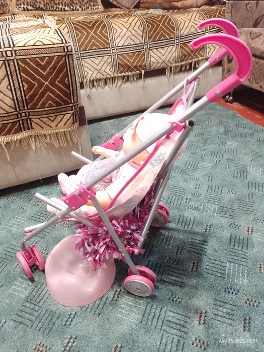 Коляска и пупс, Лялька та пупс у калясці іграшкові