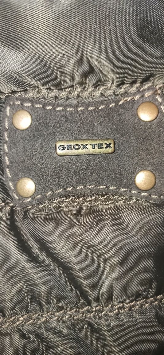 Buty damskie śniegowce Geox 39 nowe skóra naturalna goretex