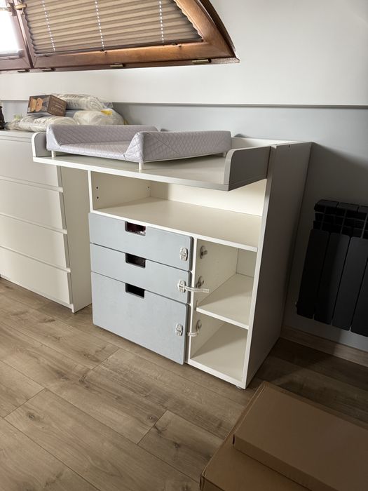 Komoda z przewijakiem Ikea Smastad