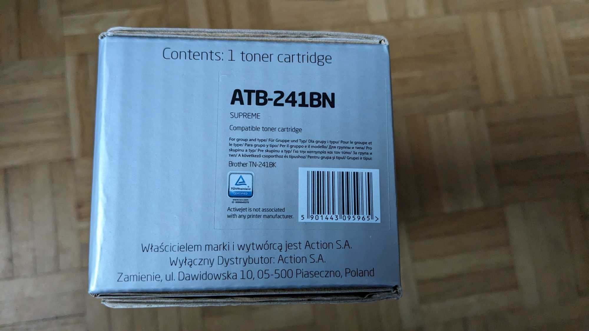 Toner ActiveJet ATB-241BN (TN-241BK) Brother - NOWY - Zamiennik
