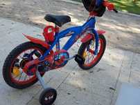Bicicleta homem aranha roda 14