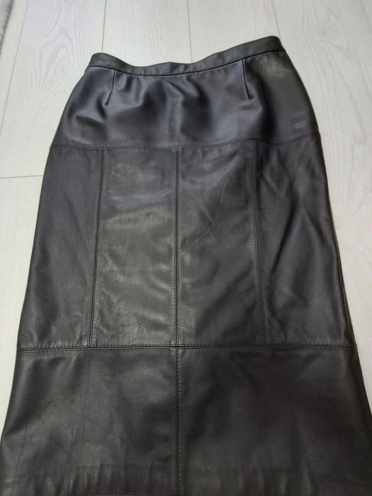 Шкіряна спідниця стан нової, L