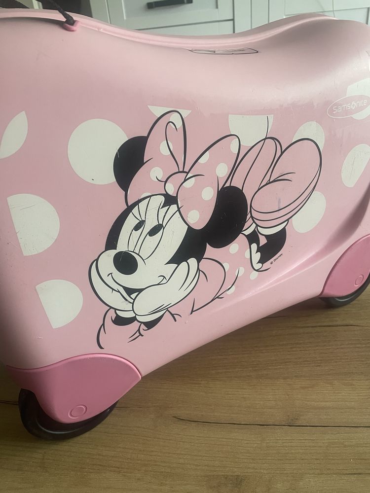 Walizka dla dzieci/jeździk samsonite myszka minnie
