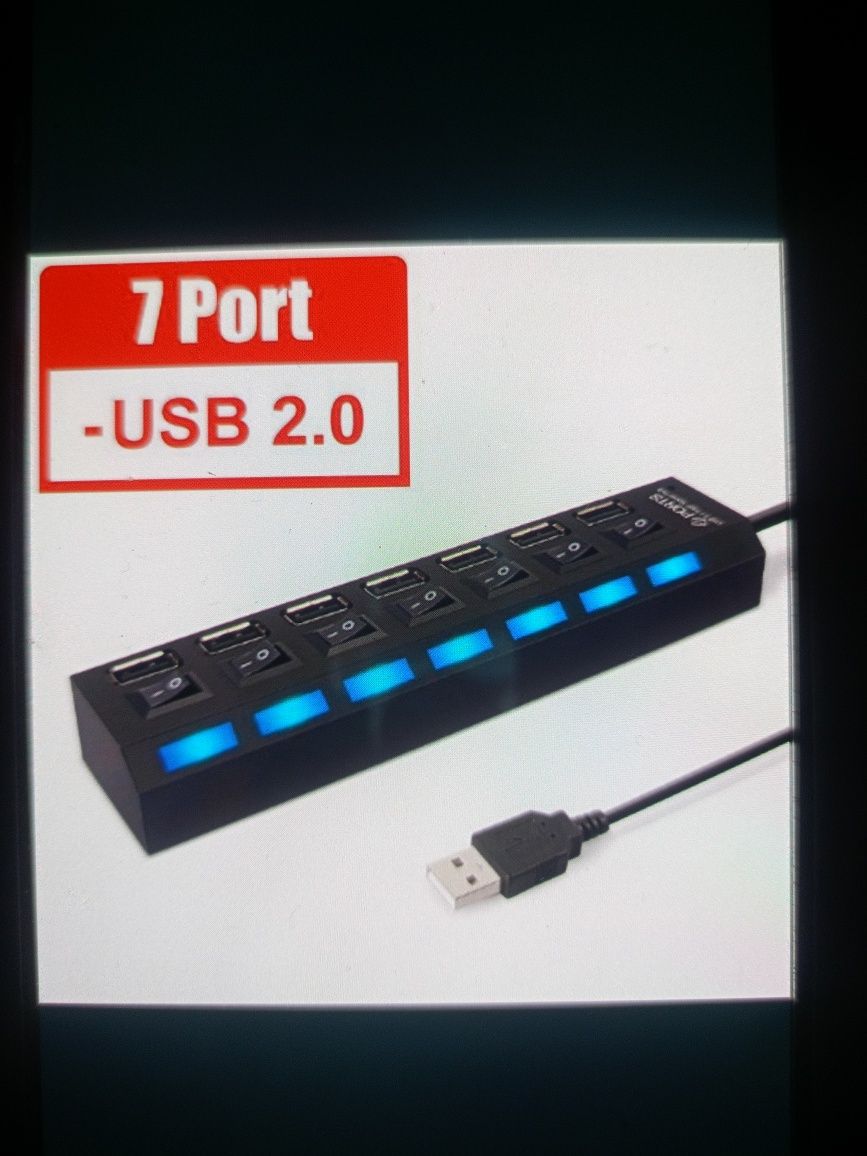 Nowy port USB - 7 gniazd