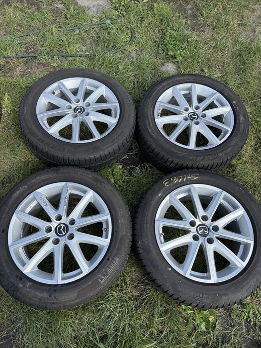Komplet kół zimowych 5x114,3 Mazda 6 225/55/17 Pirelli
