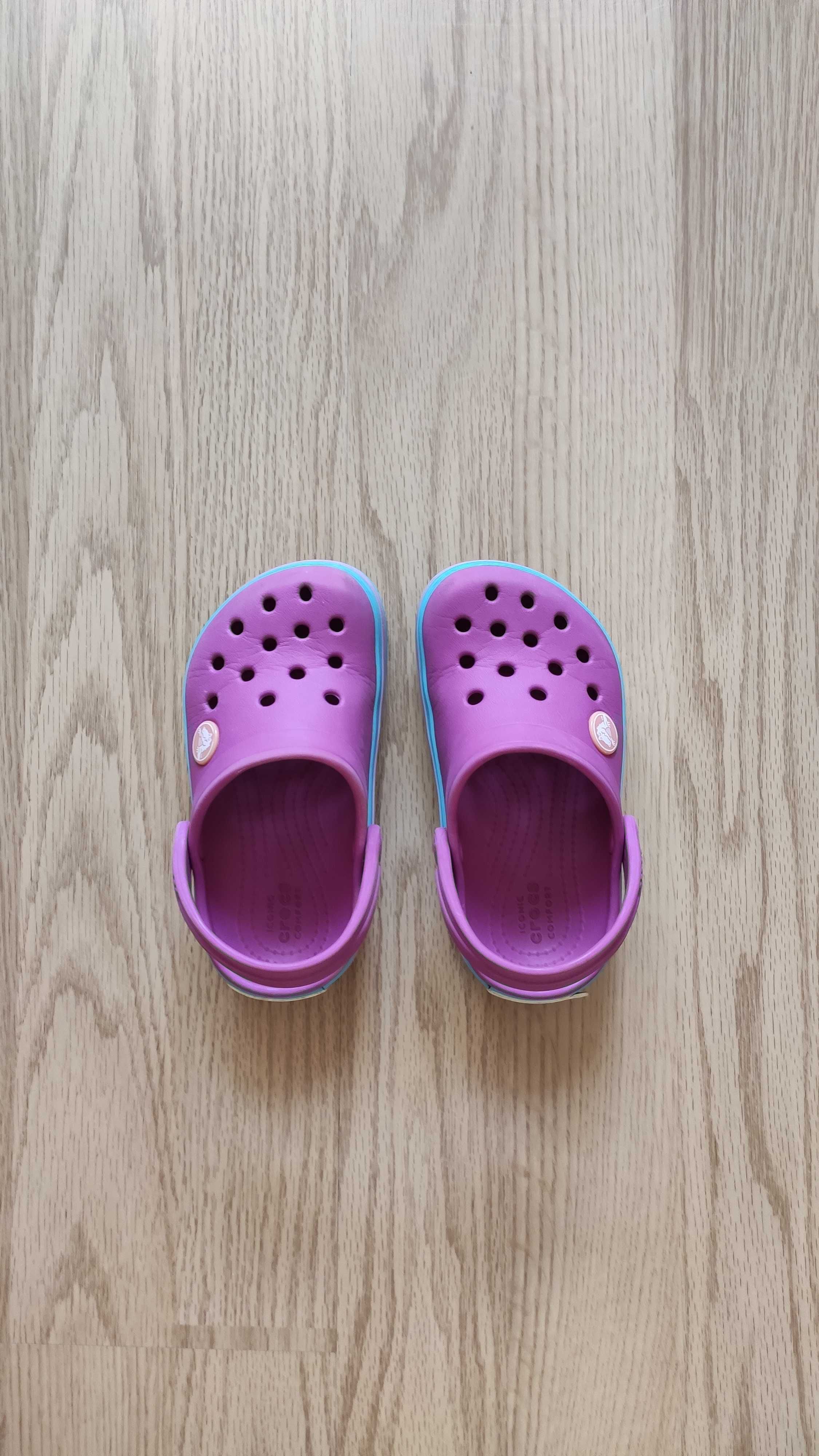 CROCS sandałki klapki dziewczęce