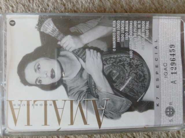 Duas cassetes de Amália