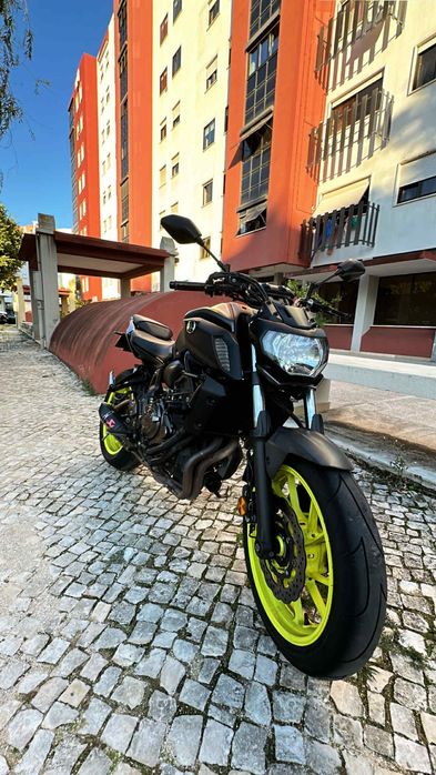 Yamaha Mt07 Nigth fluo 35 kW