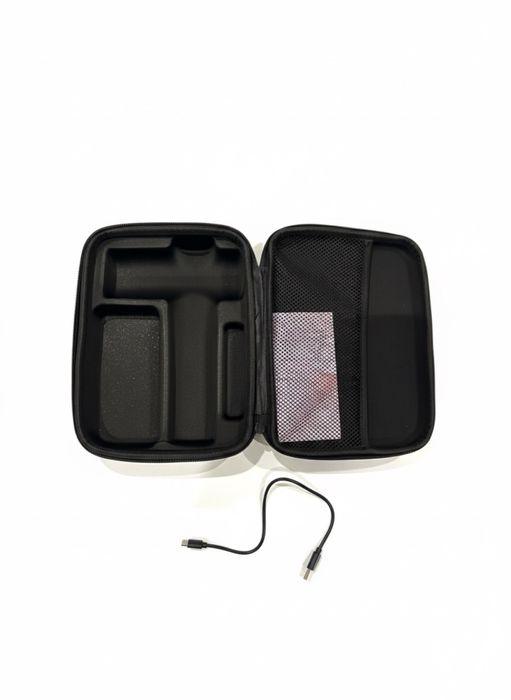 Pistola de Massagem Percussão Profunda - 8 Acessórios, USB, Silenciosa