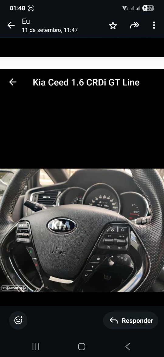 Kia ceed 1.6 GT line