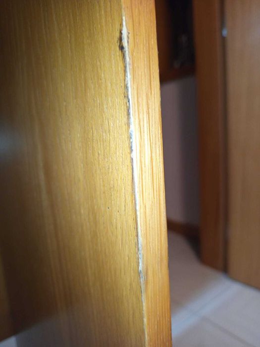 Secretaria em madeira de carvalho