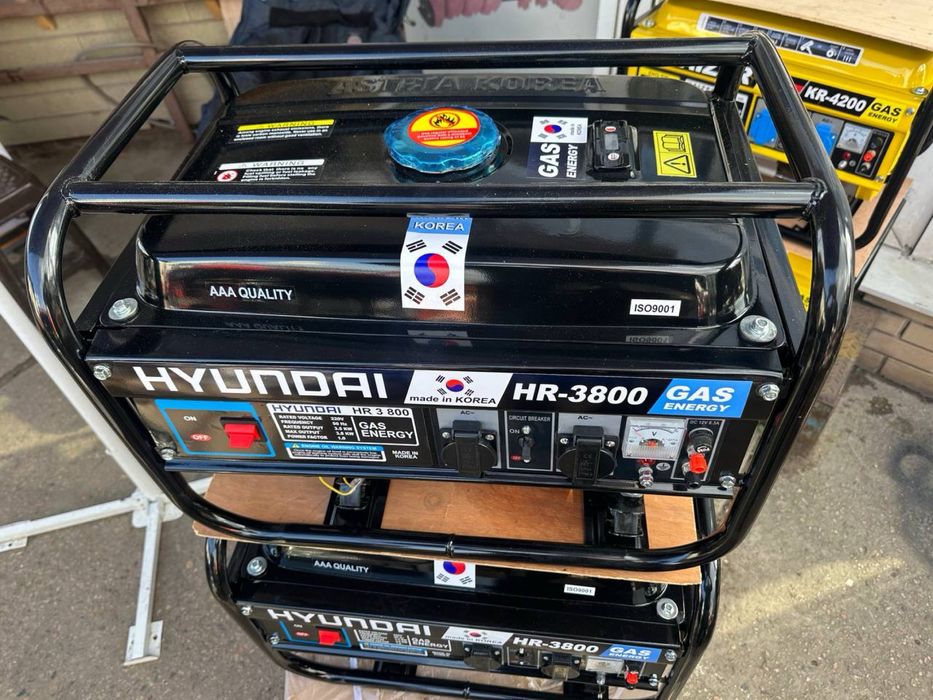 Генератор 3.5-3.8 кВт HYUNDAI GL, Европа, бесплатная доставка