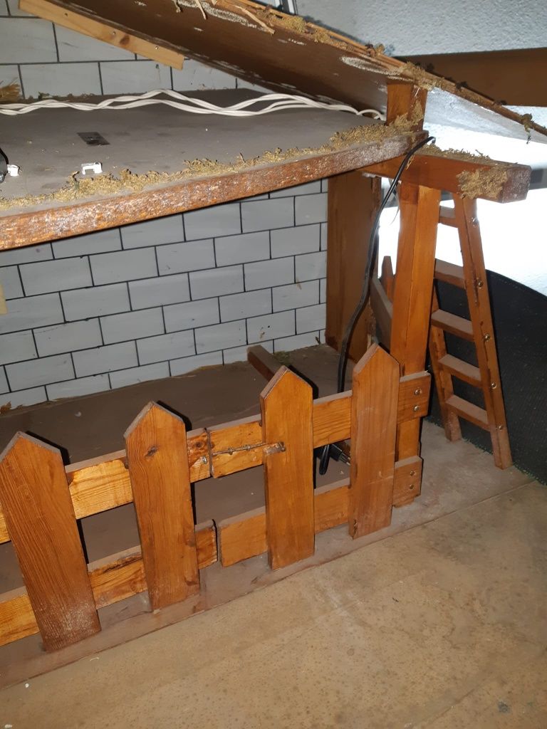 Cabana para presepio