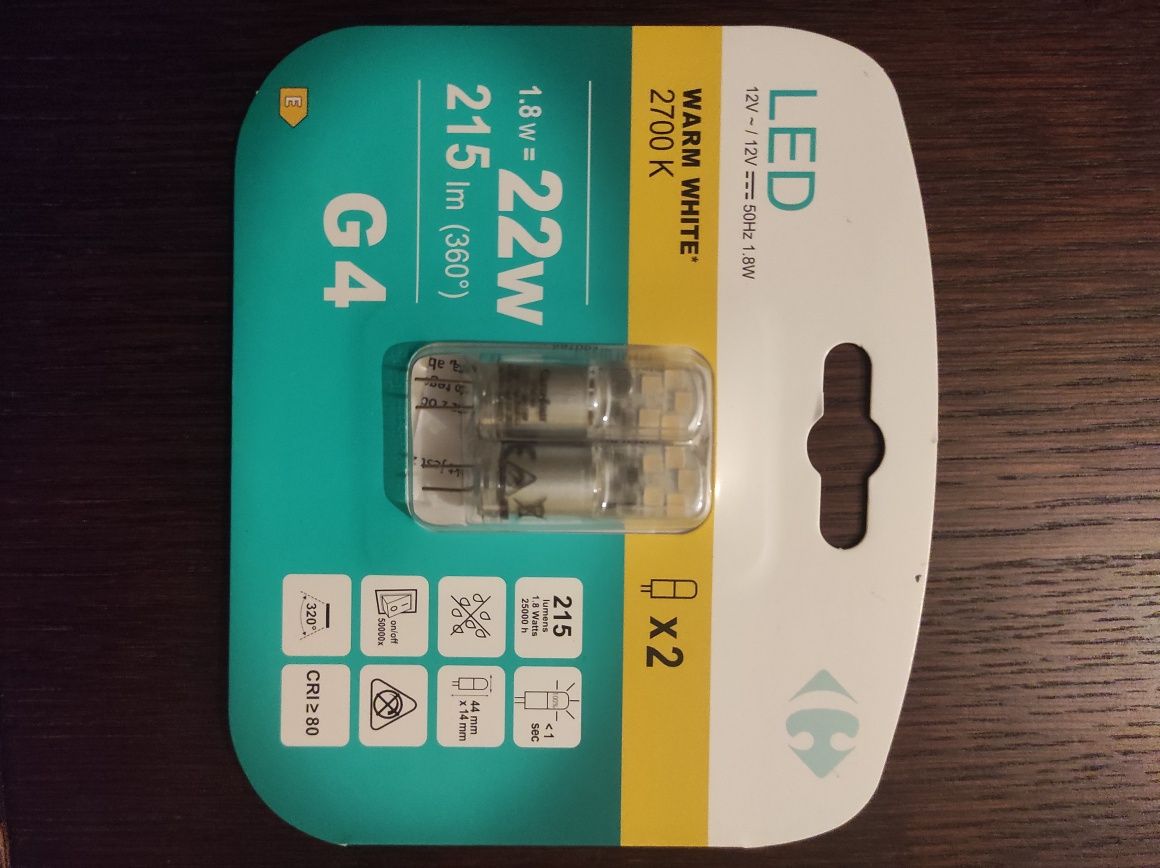 Żarowki G4 LED 215 lm 2700 K