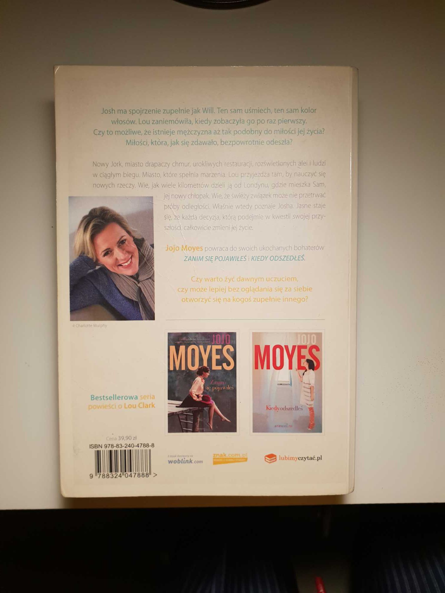 Książka Jojo Moyes Moje serce w dwóch światach