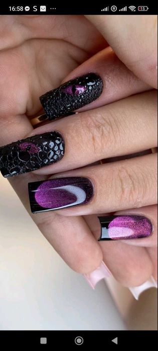 Paznokcie Żory manicure żel przedłużenie zdobienia