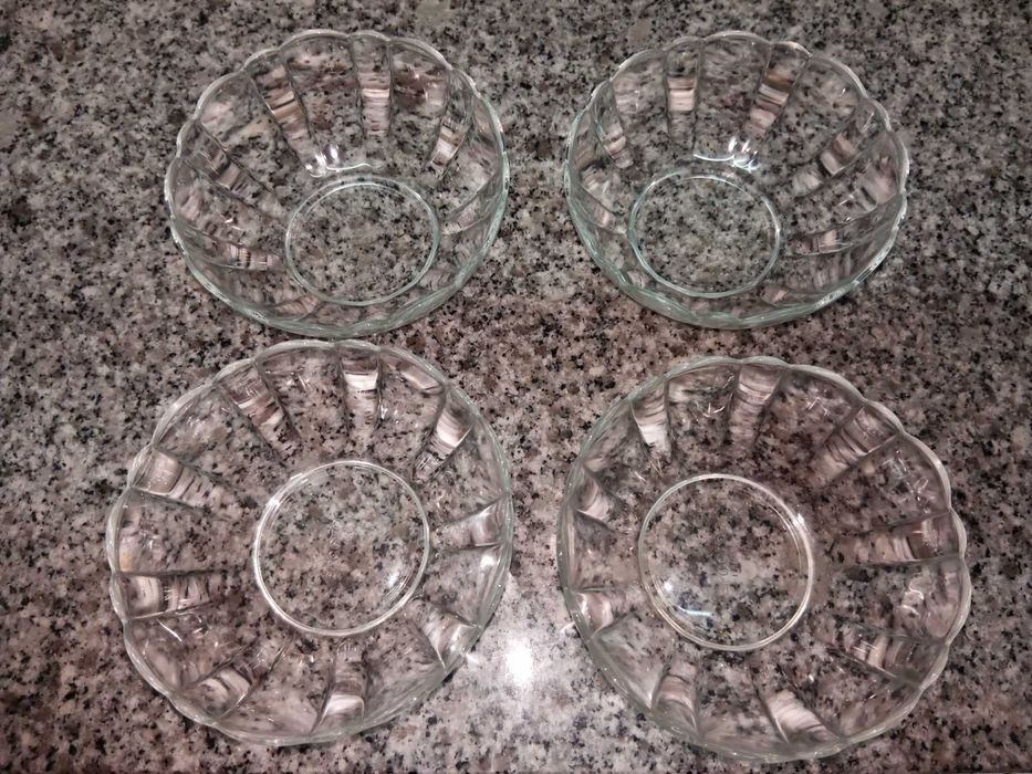 Conjunto 4 taças sobremesa vidro Arcoroc France