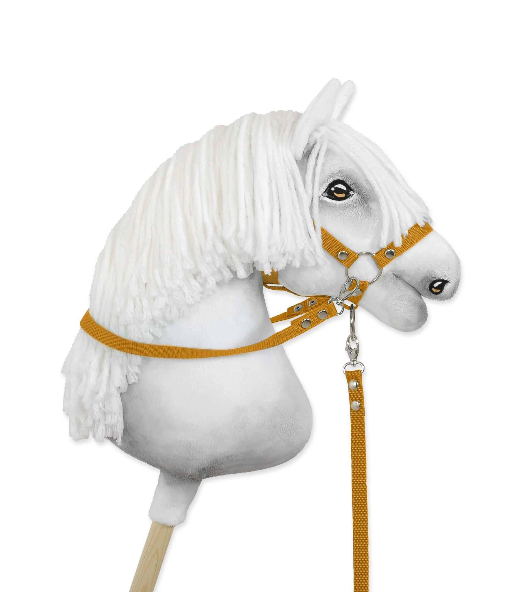 Wodze dla konia Hobby Horse – musztardowe!