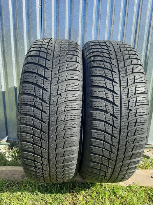 2x Opony zimowe 205/60R16 Bridgestone Blizzak LM001 / 6mm 2018r