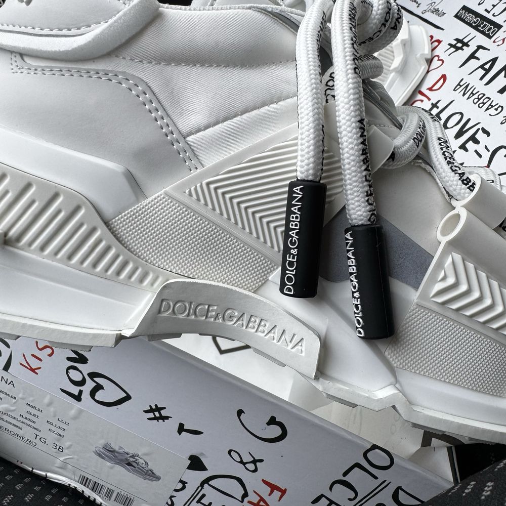 Жіночі преміальні кросівки Dolce & Gabanna Space White Premium 36-41