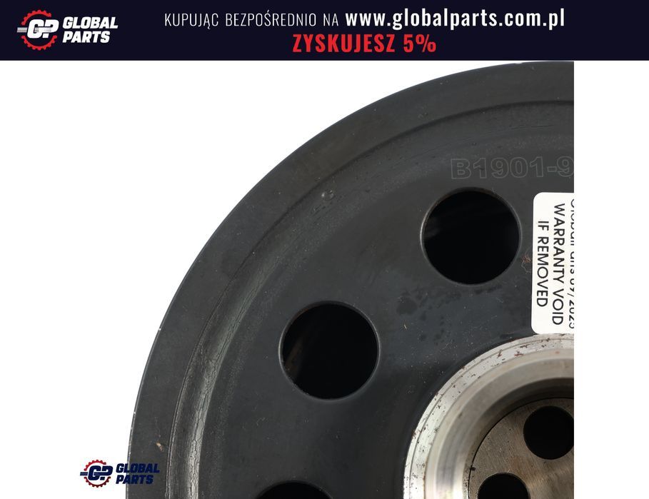 Koło Pasowe BMW E81 E87 LCI E90 Diesel N47 Koło Tłumik Drgań