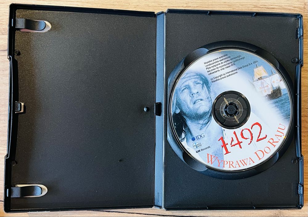 Zestaw filmów DVD Blade, 1492, Brudny Harry, Cube