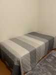 Cama solteiro/ corpo e meio