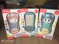 Дитячий розвиваючий телефон машинка автомобіль іграшка англійська мова
