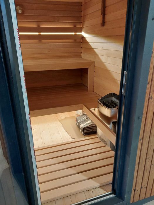 Sauna Ogrodowa Fińska 2,5 m x 2,5 - idealna pod wynajem