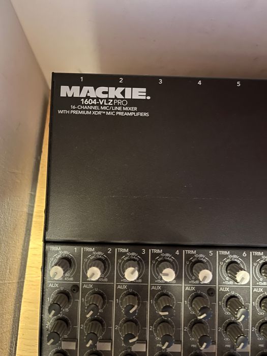 Mesa Mistura MACKIE 1604-VLZPRO