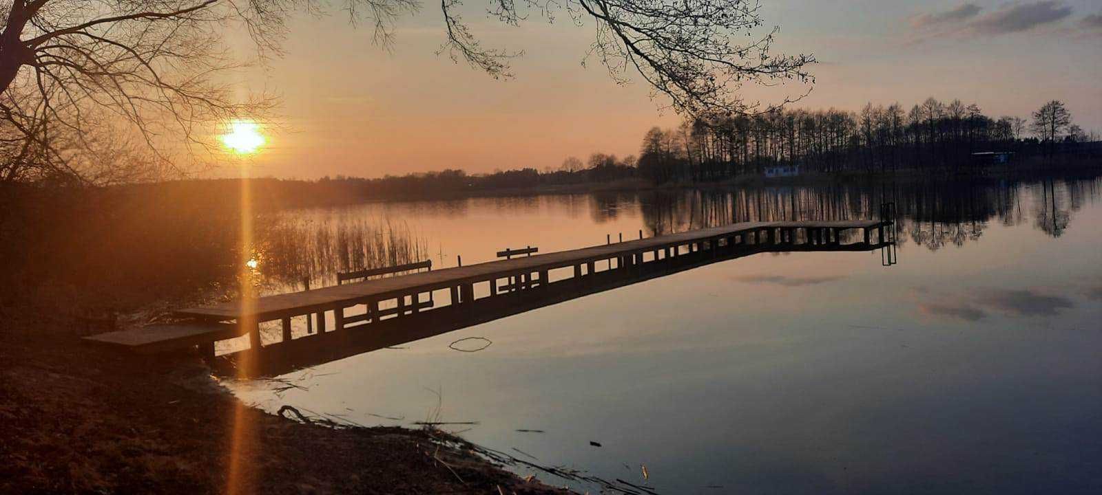 Apartament Gaj nad Jeziorem . Pokoje też  dla pracowników . Kajaki