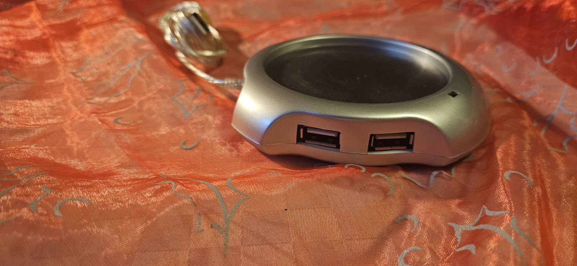 USB HUB 4X port +podgrzewanie