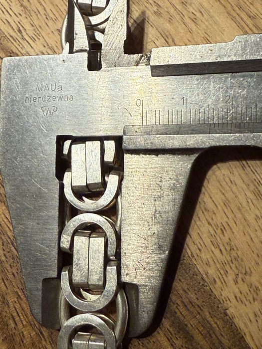 Srebrny łańcuch 925 splot etruski 200 gramów
