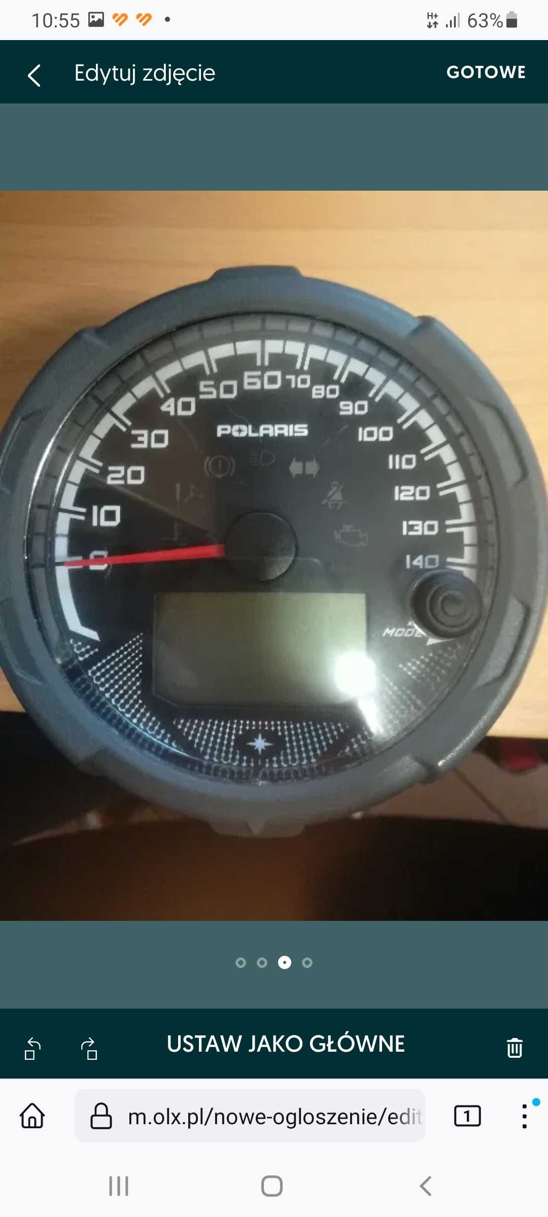 Licznik Polaris RZR Ranger ACE