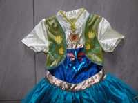 strój sukienka Anna Kraina Lodu 2-3 lata
