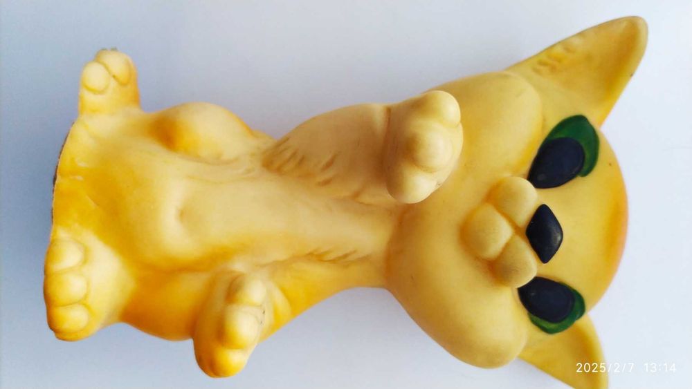 Колекційна дитяча гумова іграшка з часів СРСР