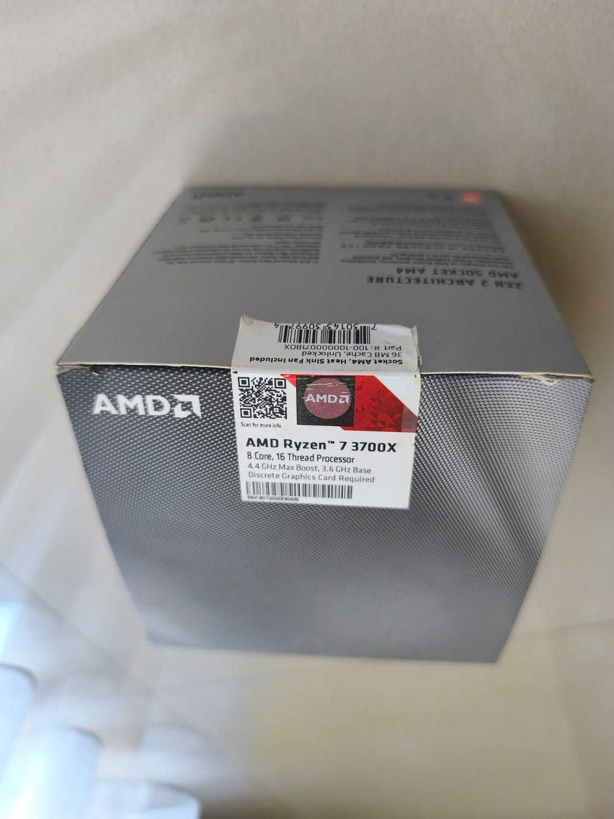 Processador AMD Ryzen 7 3700X – Novo, Selado, 8 Cores / 16 Threads
