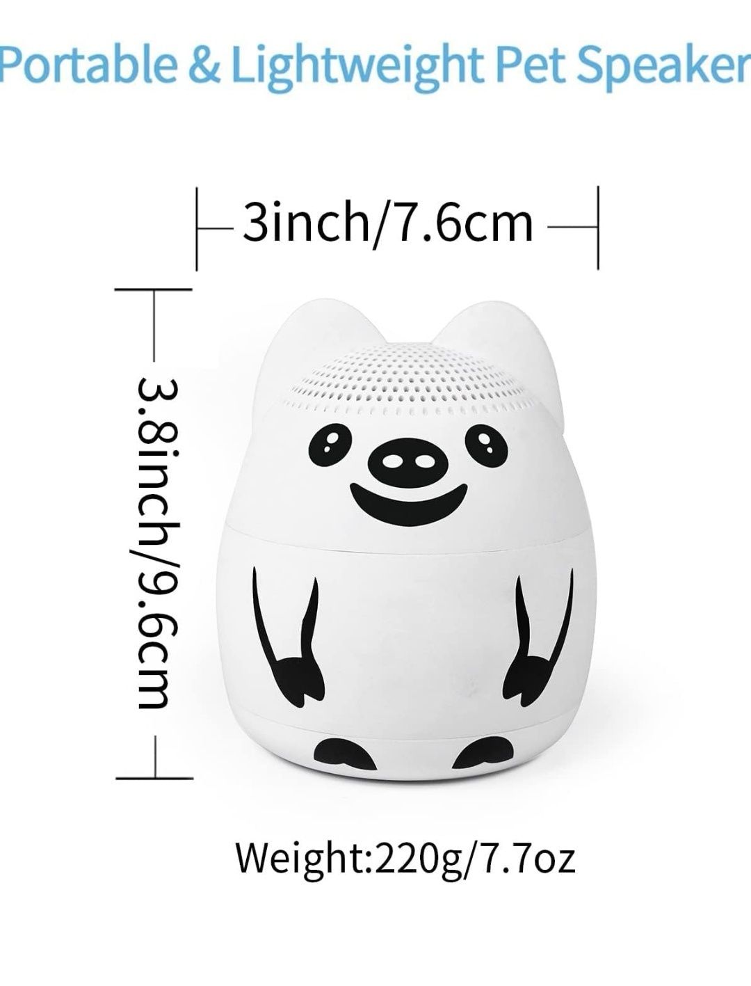 Momoho Uroczy Głośnik Bluetooth z Zdalnym Migawką, Głośnik Bluetooth