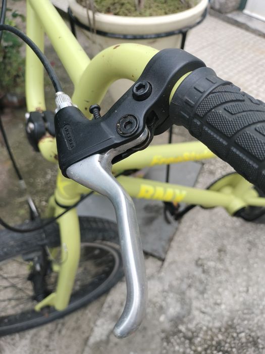 Bicicleta BMX verde